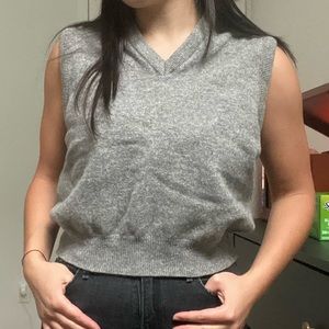 Gray Pendleton Sweater Vest